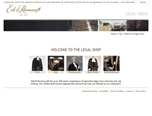 Tablet Screenshot of legal.edeandravenscroft.co.uk